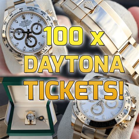 daytona Rolex tickets